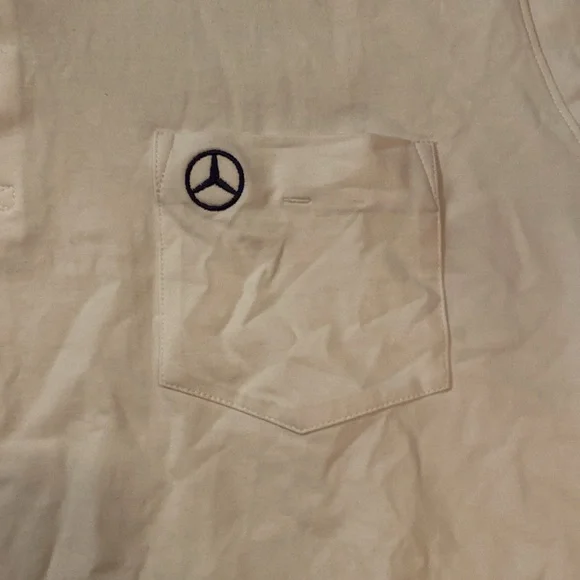 Men’s Mercedes of Manhattan short sleeve polo shirt - Picture 3 of 7